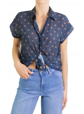Camicia con pois